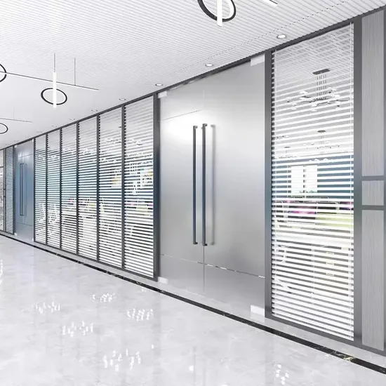 Office Entry and partition glass